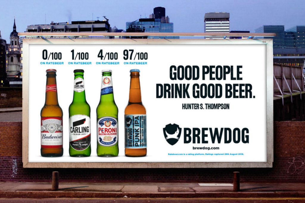 Brewdog advertising