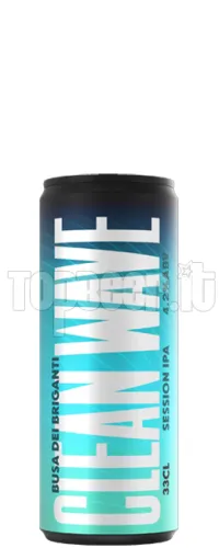 Busa Dei Briganti Clean Wave Lattina 33Cl