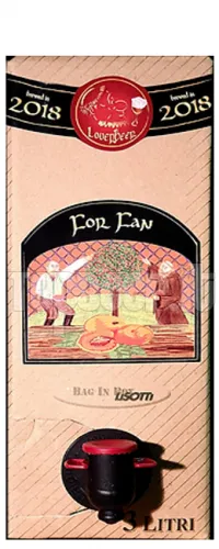 Loverbeer For Fan Bag In Box 3Lt.