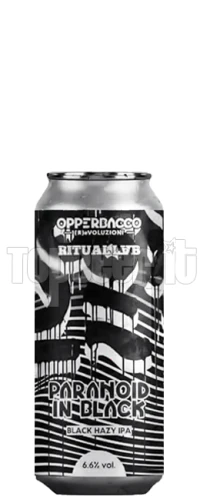 Opperbacco Paranoid In Black Lattina 33Cl Opperbacco Paranoid In Black Lattina 33Cl