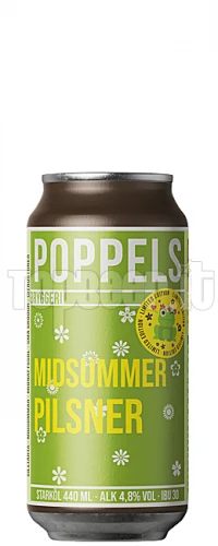 Poppels Midsummer Pils Lattina 44Cl