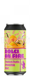 Wild Raccoon Dolci On Fire Tropical Fruits Smoothie Lattina 44Cl