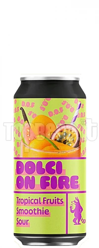 Wild Raccoon Dolci On Fire Tropical Fruits Smoothie Lattina 44Cl