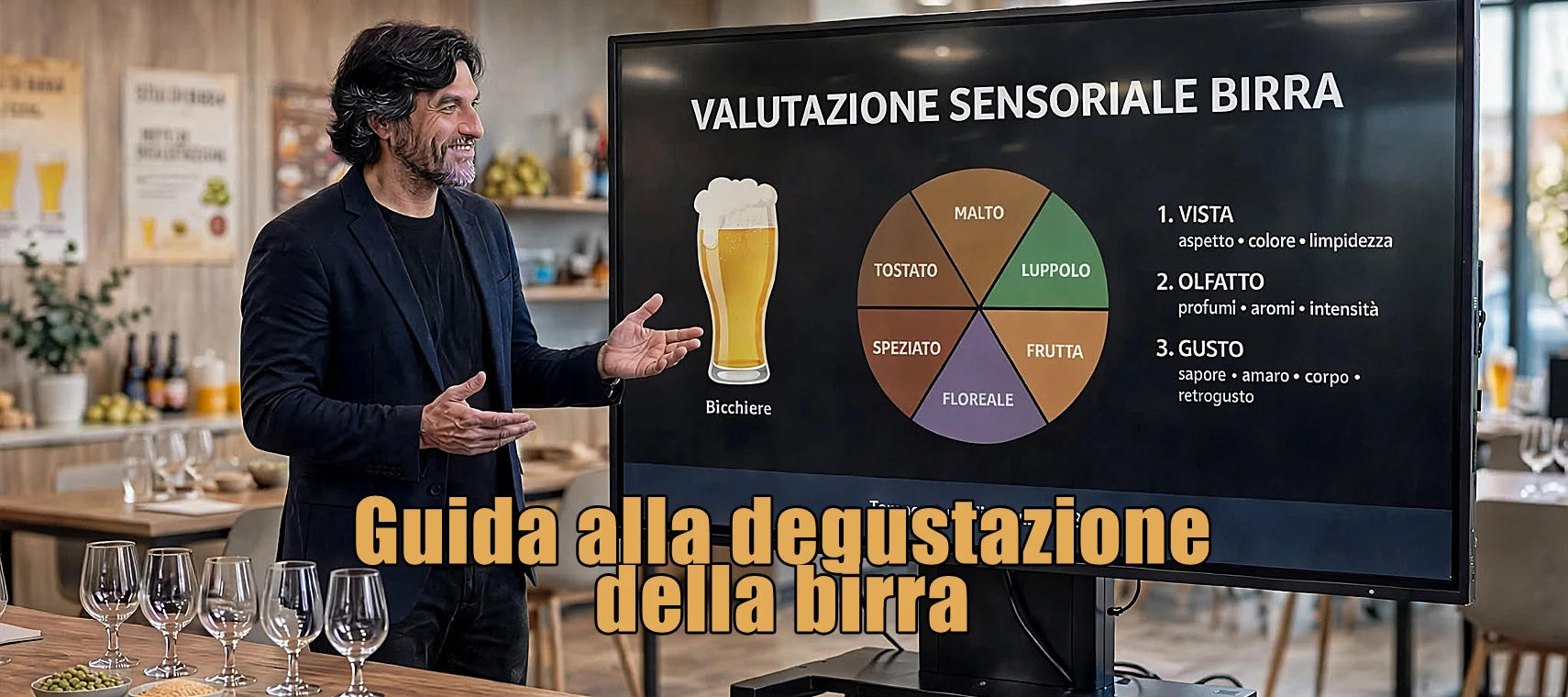 Guida alla degustazione della birra artigianale