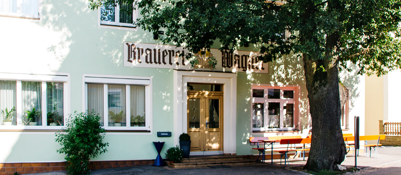 Esterno dell'edificio Wagner a Merkendorf. | Topbeer